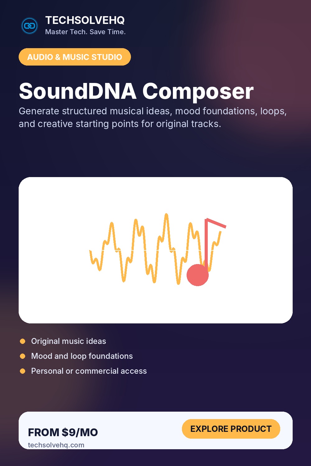 SoundDNA Composer product graphic